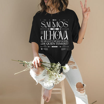 The Lord is my light and my salvation. Women's T-shirt.