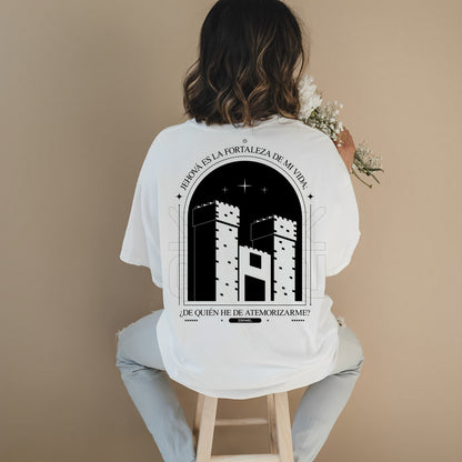 The Lord is my light and my salvation. Women's T-shirt.